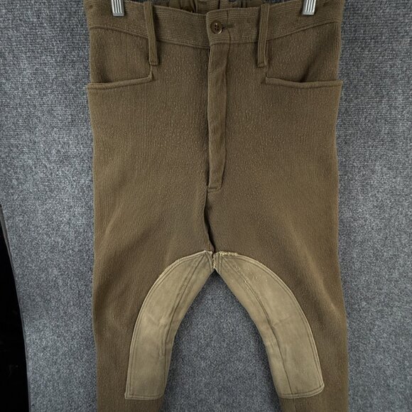 VTG Army Riding Breeches No. 2 Dress Cavalry Jodhpurs 72 Compton Sons Webb 29x21 - Picture 1 of 16